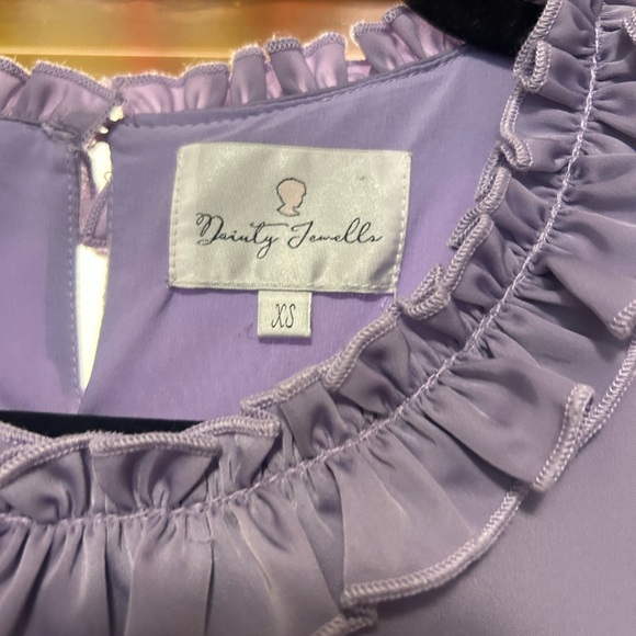 Dainty Jewells (One of a Kind) Lavender Long Sleeve Dress - Picture 2 of 2